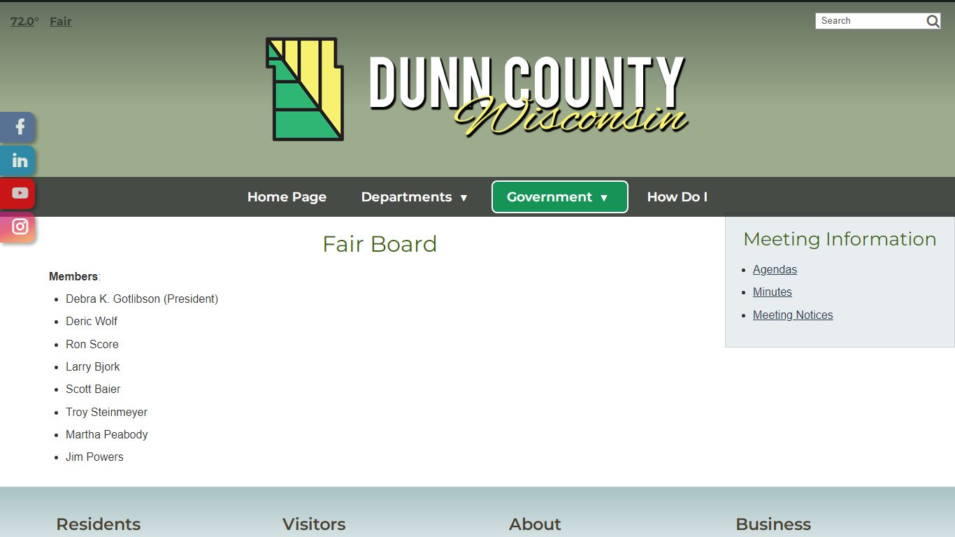 Fair Board - Dunn County, WI
